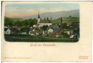Cunewalde. Blick auf Cunewalde