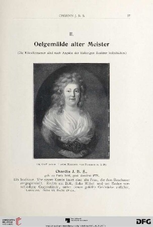 II. Oelgemälde alter Meister (Nr. 135 - 137)
