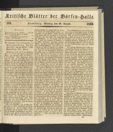 112. 20. August 1832