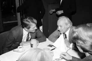 30. Tagung 1980 Chemiker; Studentenabend: Christian Anfinsen, Manfred Eigen