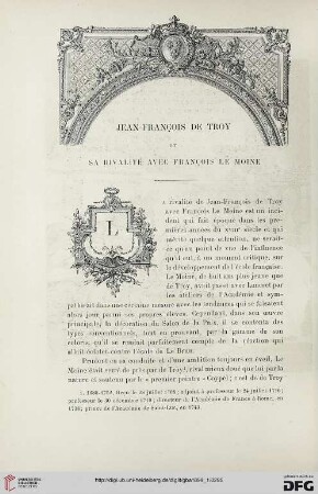 3. Pér. 21.1899: Jean-François de Troy et sa rivalité avec François le Moine