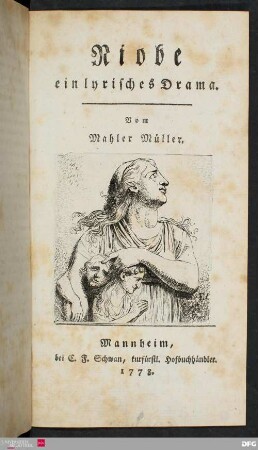Niobe : ein lyrisches Drama
