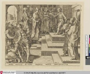 [Daniel cross-examining the Elders; Daniël verhoort de ouderlingen; Daniel verhört die Greise]