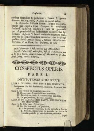 Conspectus Operis