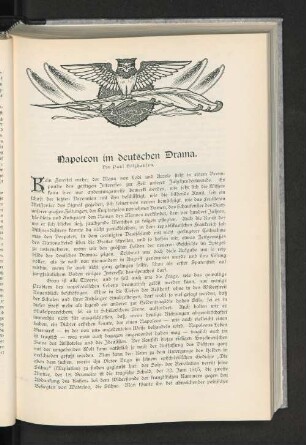 Napoleon im deutschen Drama