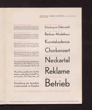Kräftige Erbar-Grotesk