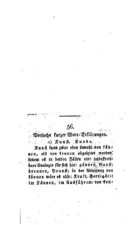 Versuche kurzer Wort-Erklärungen : [56.]