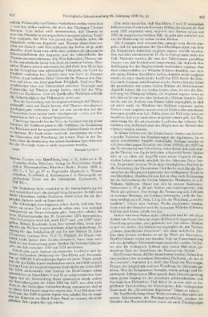 923-924 [Rezension] Kantzenbach, Friedrich Wilhelm, Die Geschichte der christlichen Kirche im Mittelalter