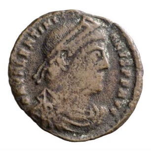 Münze, Aes 3, 25. Februar 364 - 24. August 367 n. Chr.