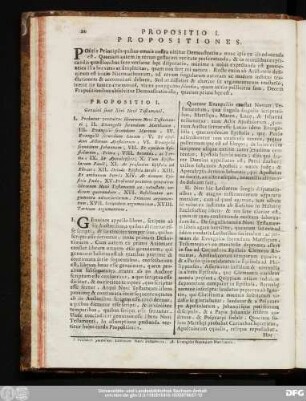 Propositio I. Genuini sunt libri Novi Testamenti.