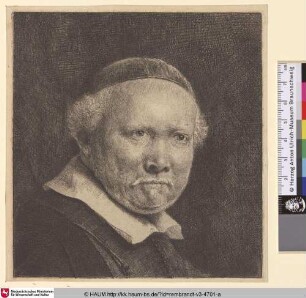 [Porträt des Lieven Willems Coppenol; Lieven Willemsz. van Coppenol, Writing Master, Larger Plate; Le grand Coppenol]
