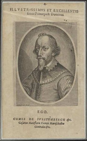 Bildnis des Ego de Fvrstembergh