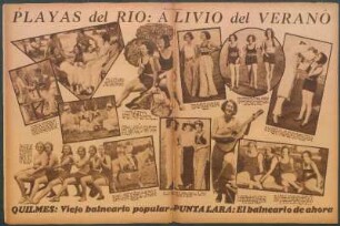 Playas del Río: A livio del verano [Fotografías] : Quilmes: Viejo balneario popular - Punta Lara: El balneario de ahora