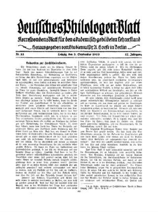 Gedanken zur Hochschulreform