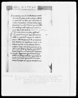 Sermones diversi — ---, Folio 72rectoBuchseite