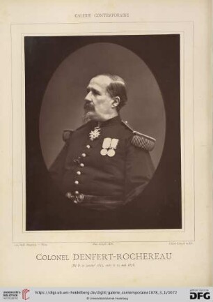 Colonel Denfert-Rochereau