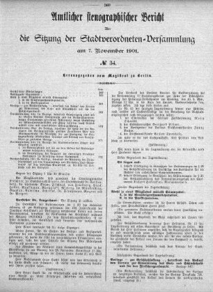 No. 34, 7. November 1901