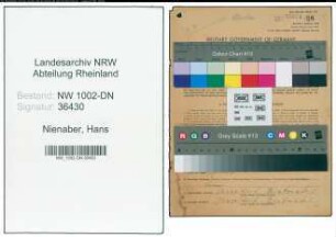 Entnazifizierung Hans Nienaber, geb. 08.09.1908 (Kaufm.Angest.)