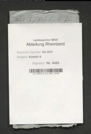 Verzeichnis des Vogtdienstes zu Breisig; Verzeichnis der zu Fronholzlieferungen an die Äbtissin Verpflichteten