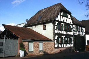 Fachwerkwohnhaus; Dietzenbach, Darmstädter Straße 27