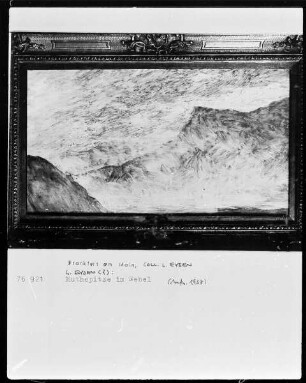 Blick auf die Mendel bei Kaltern (Bozen)