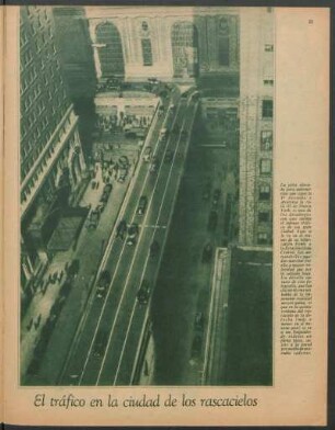 El tráfico en la ciudad de los rascacielos