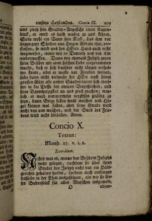 Concio X. Textus: Matth. 27. v. 1. 2.