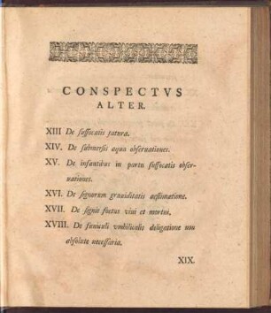 Conspectvs Alter