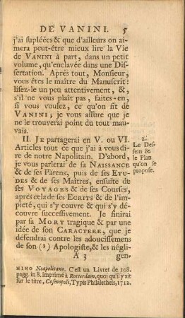 2. Le Dessein & le Plan qu'on se propose.