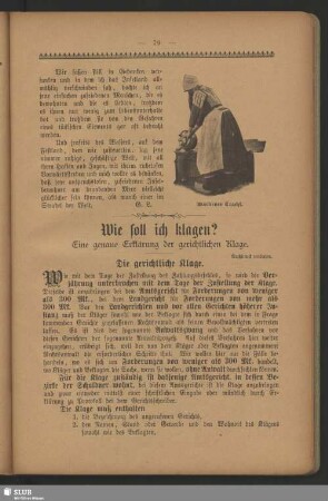 Wie soll ich klagen? : Eine genaue Erklärung der gerichtlichen Klage
