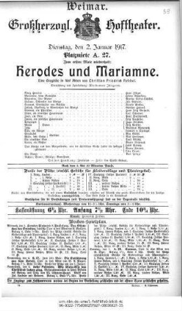 Herodes und Mariamne