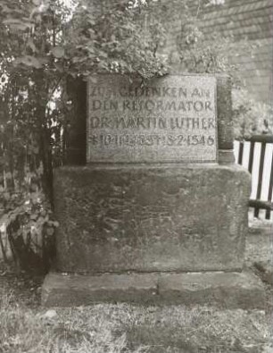 Denkmal für den Reformator Martin Luther