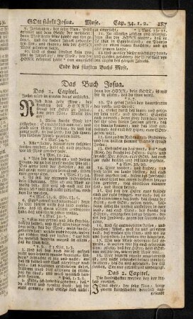 187-209, 6. Das Buch Josua