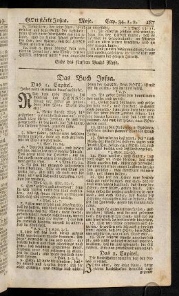 187-209, 6. Das Buch Josua