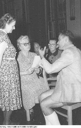 Olga Körner, Politikerin und Widerstandskämpferin, 1955