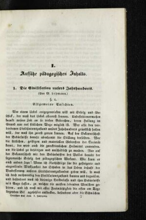 ¬Die¬ Civilisation unsers Jahrhunderts