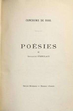 Mémoires et publications. 7. 1882