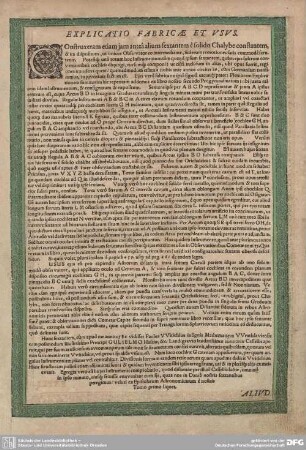 Explicatio fabricae et usus.