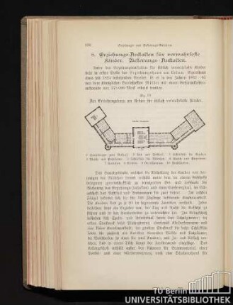 8. Erziehungs-Anstalten für verwahrloste Kinder. Besserungs-Anstalten.