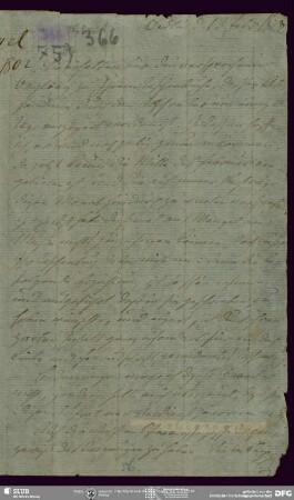 Eigenh. Brief von August Wilhelm von Schlegel an Friedrich Wilmans, Berlin, 13.02.1802