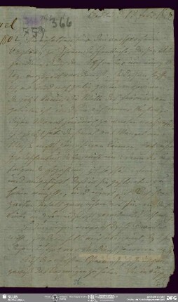 Eigenh. Brief von August Wilhelm von Schlegel an Friedrich Wilmans, Berlin, 13.02.1802