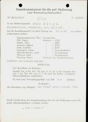 Künst, Alois