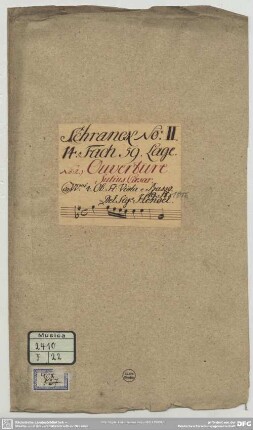 Suites - Mus.2410-F-22 : strings, bc, woodwinds