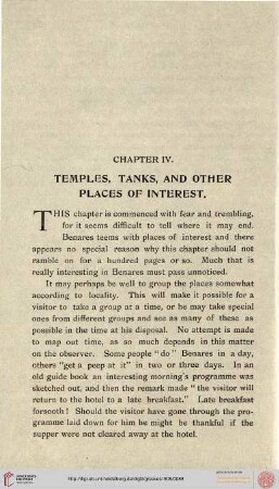 Temples, Tanks, and Other Places of Interest
