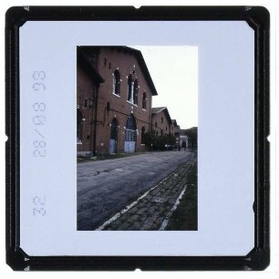 Venedig, Arsenale : Fassade Hallen