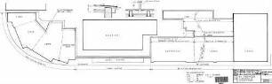 Tübingen Hbf: Ladenbauten, Dachentlüfter, Übersichtsplan Nebengeb.