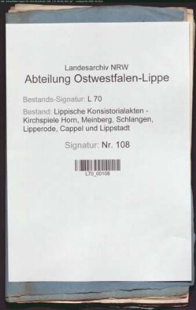 Schule zu Holzhausen (Fromhausen): Reparatur des Schulhauses zu Holzhausen