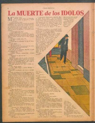 La muerte de los ídolos : Novela corta de Juan M. Prieto