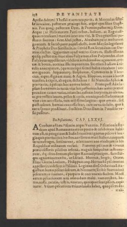 De Piscatione, Cap. LXXVI.
