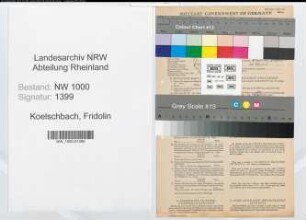 Entnazifizierung Fridolin Koelschbach, geb. 26.08.1913 (Kaufm.Angest.)